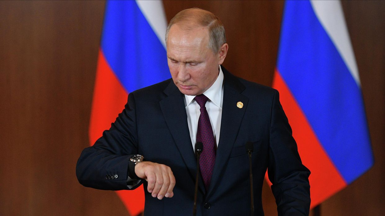 Президент РФ В. Путин на саммите БРИКС в Бразилии
