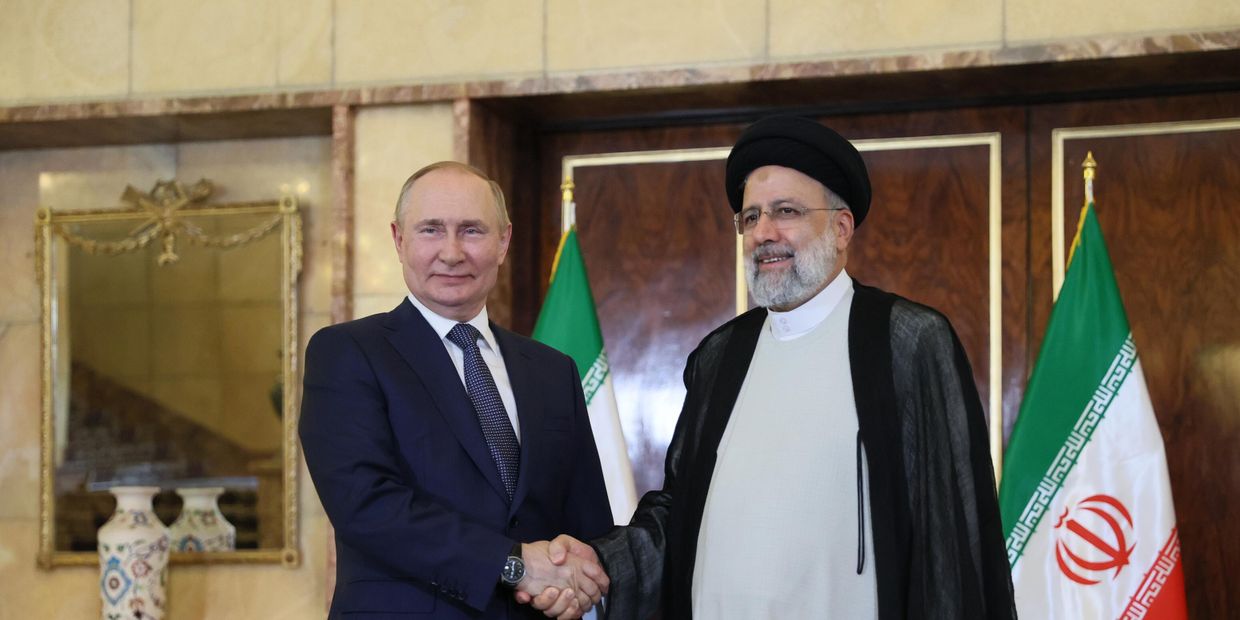 Рабочий визит президента РФ В. Путина в Иран