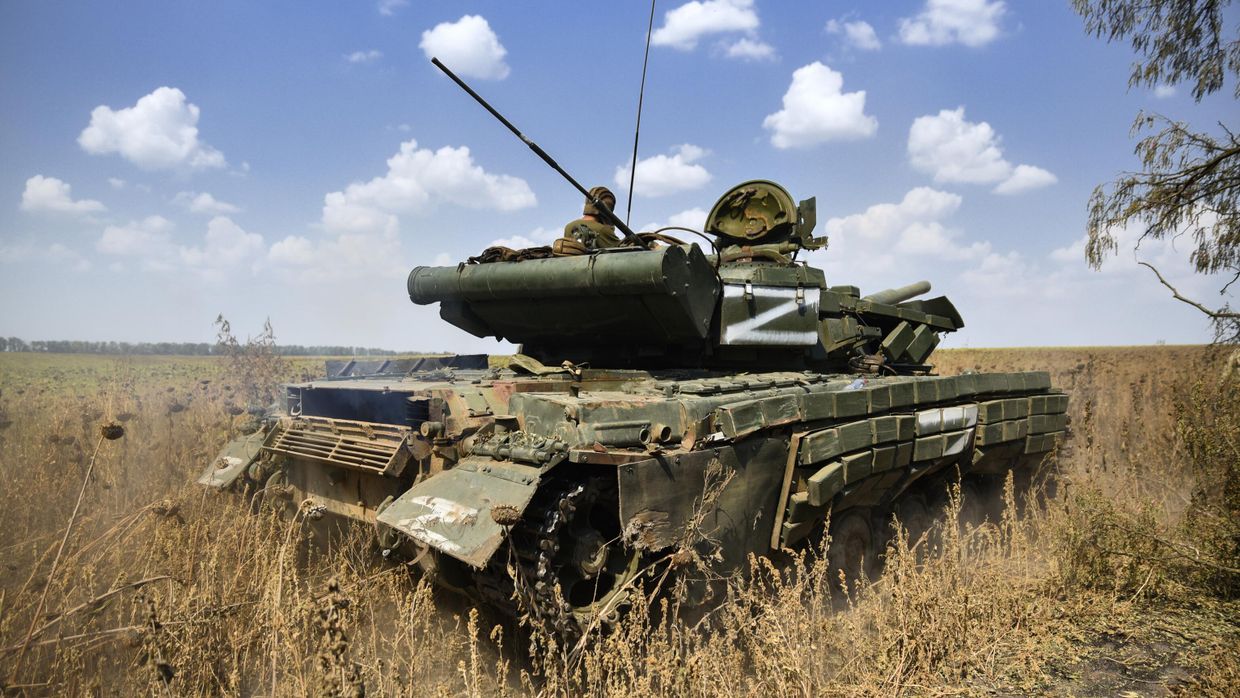 Танкисты оперативно-боевого тактического формирования ДНР
