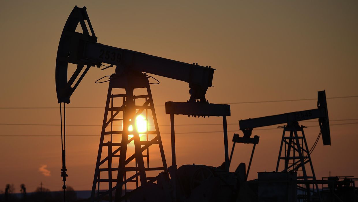 Нефтяные качалки в Татарстане