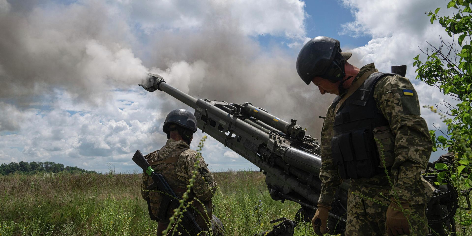 Украинские военнослужащие ведут огонь в Харьковской области. Архивная фотография - ИноСМИ, 1920, 07.09.2022
