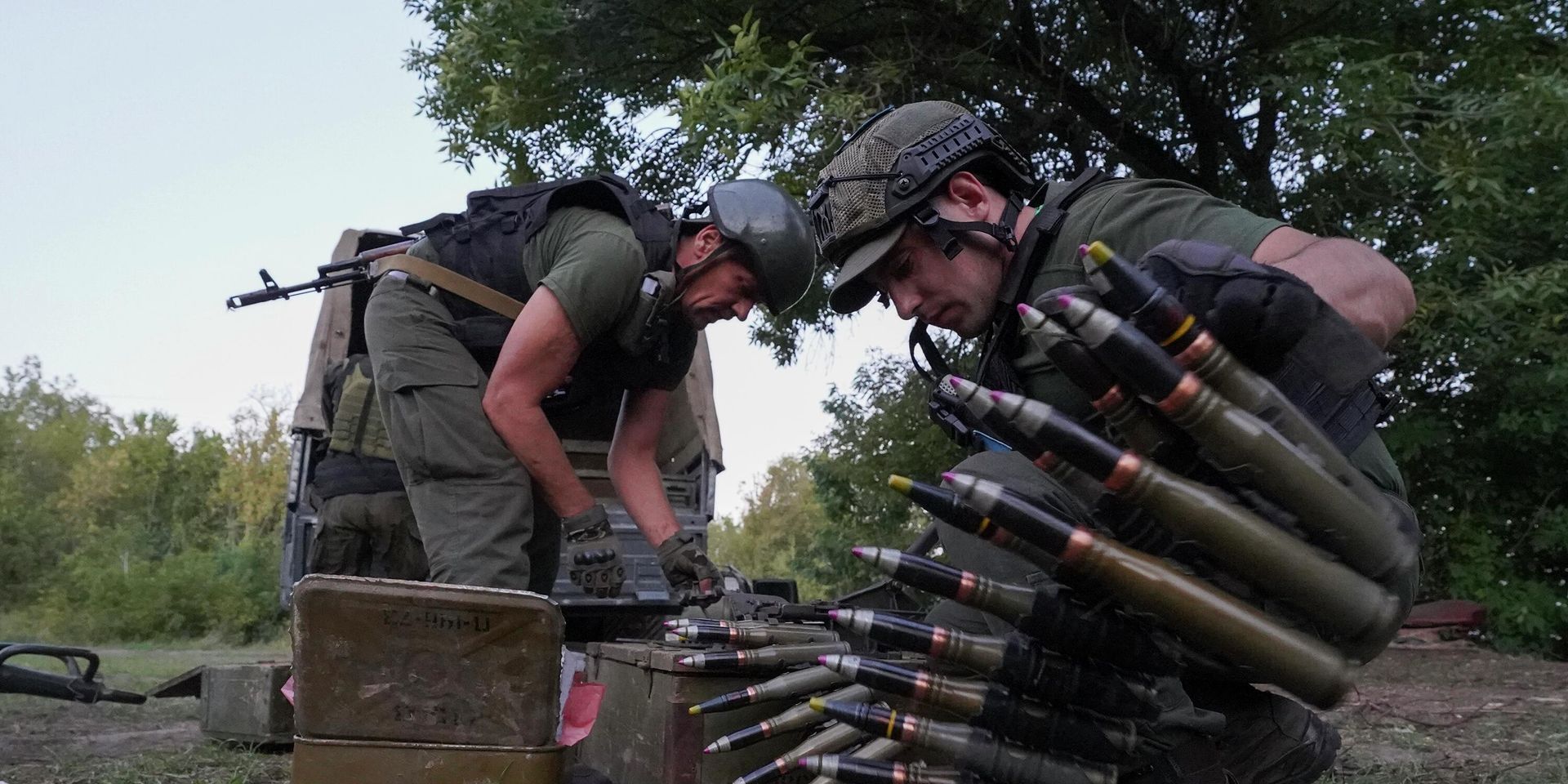 Украинские военнослужащие в Харьковской области, Украина. 24 августа 2022 года. - ИноСМИ, 1920, 15.09.2022