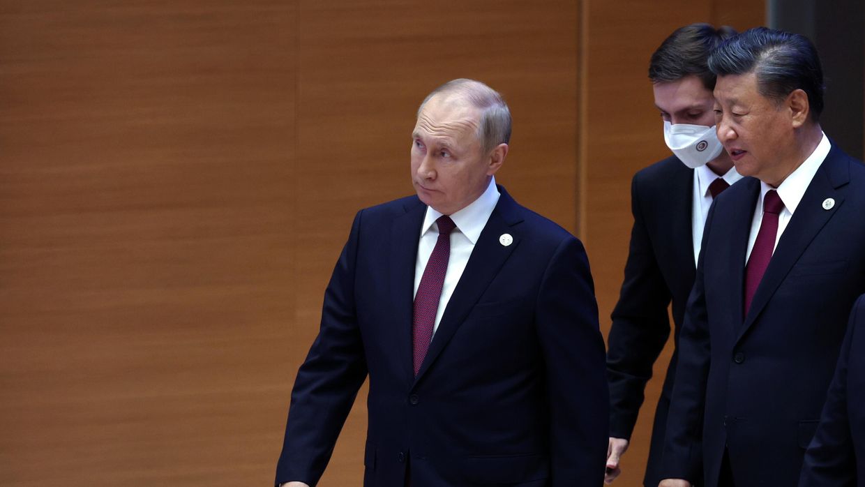 Президент РФ В. Путин принял участие в саммите ШОС