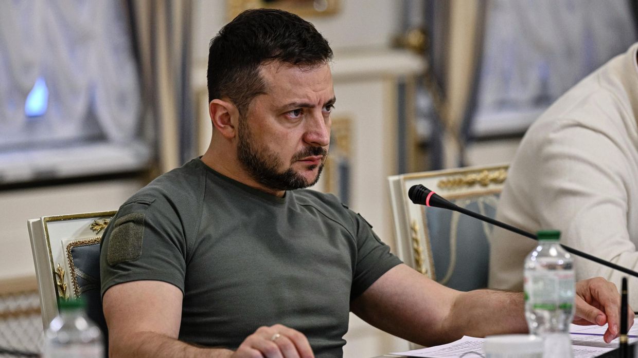 Владимир Зеленский на встрече с госсекретарем США Энтони Блинкеном Владимир Зеленский на встрече с госсекретарем США Энтони Блинкеном