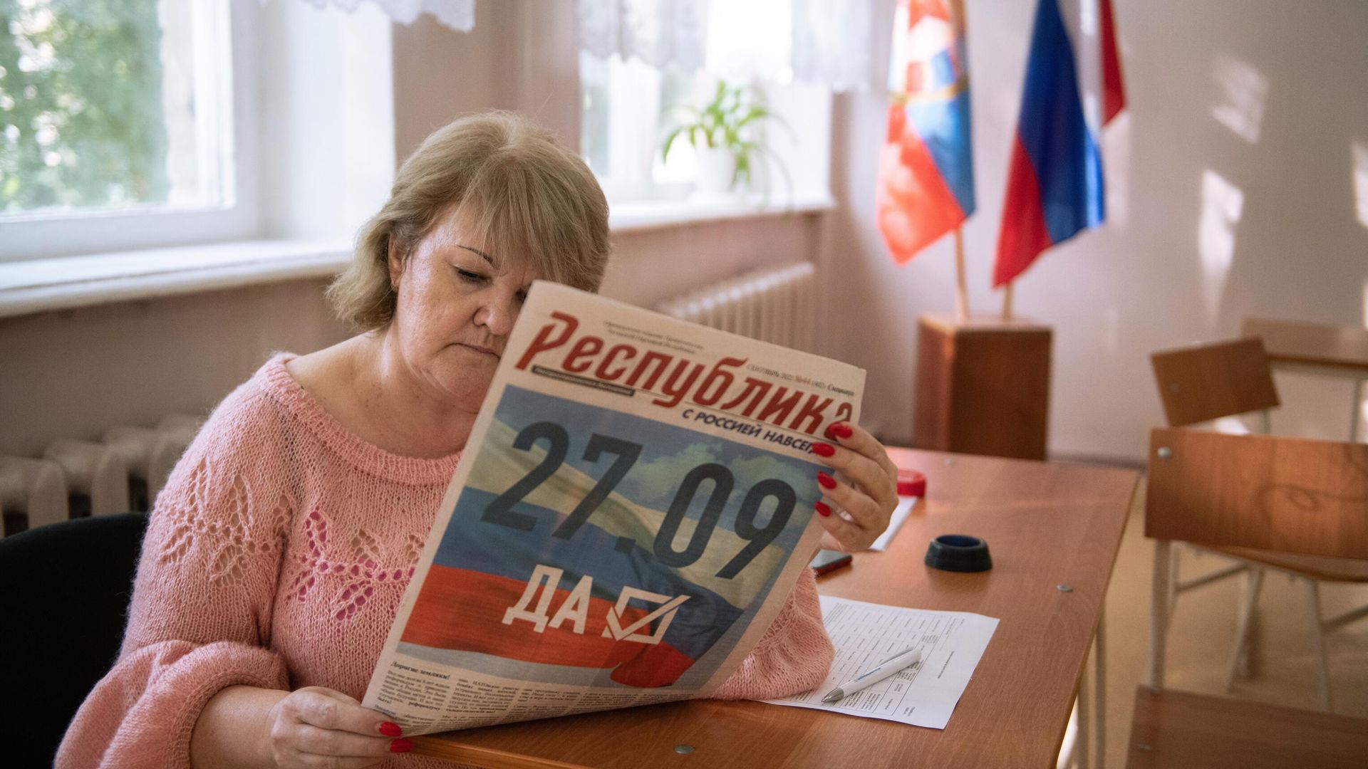 Подготовка к референдуму о присоединении к РФ - ИноСМИ, 1920, 24.09.2022