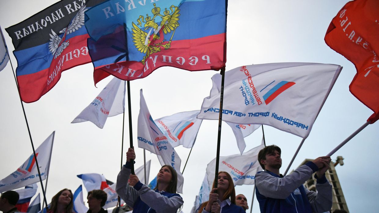 Патриотические акции в городах России
