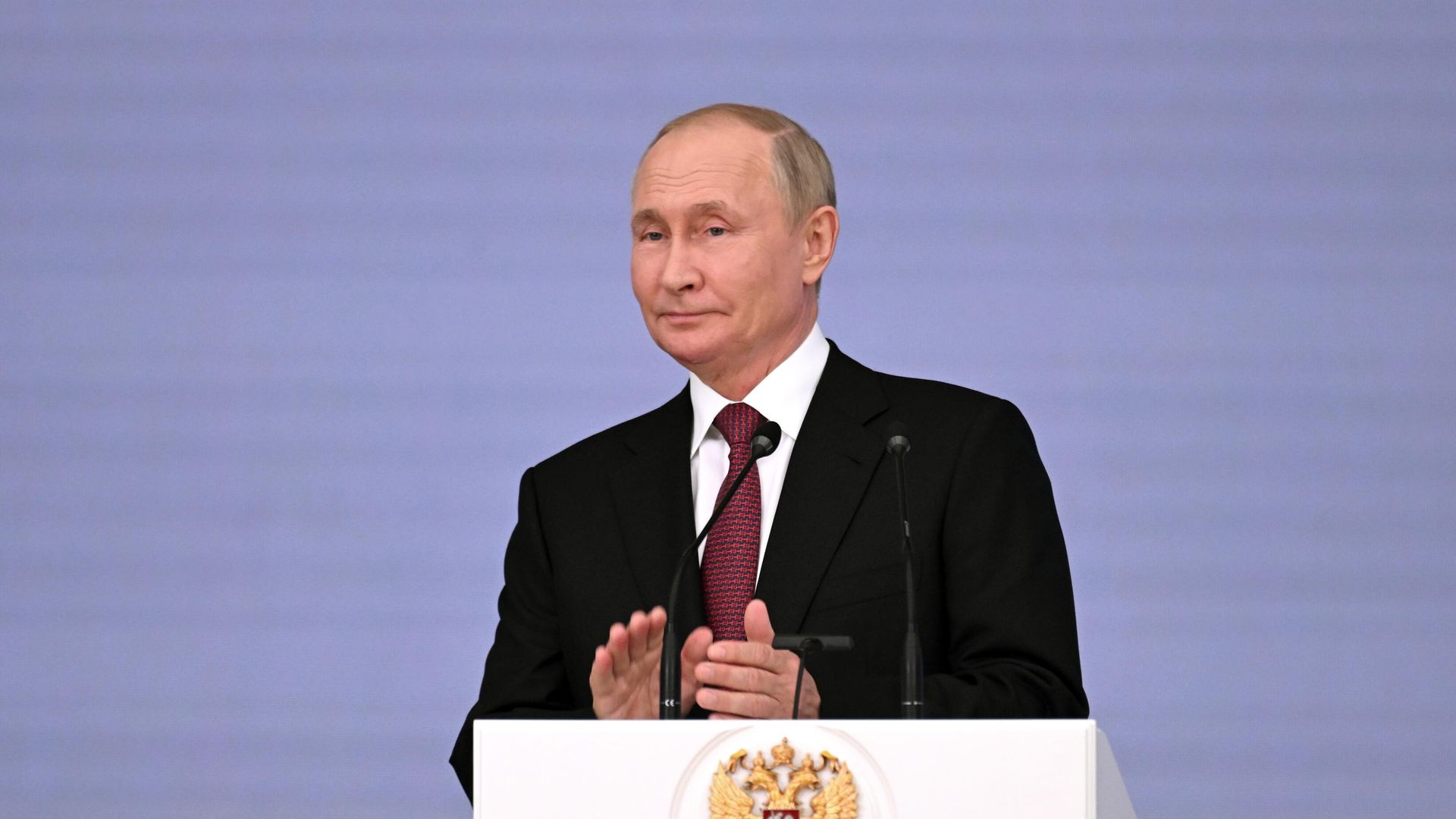 Президент РФ В. Путин принял участие в торжественном собрании по случаю 220-летия Министерства юстиции РФ - ИноСМИ, 1920, 18.11.2022