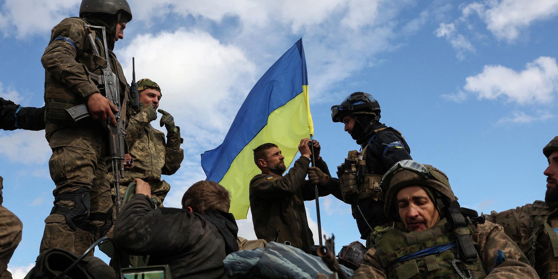 Украинские солдаты близ Лимана, 4 октября 2022 года - ИноСМИ, 1920, 06.10.2022