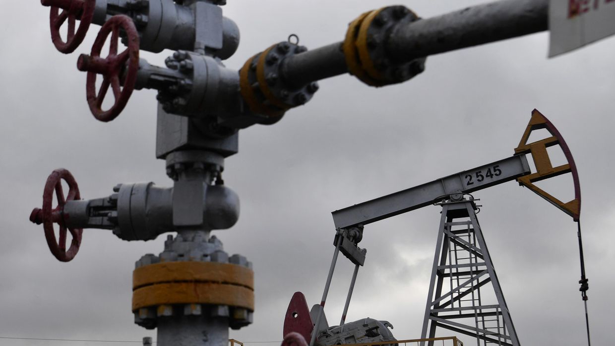 Нефтяные вышки в Татарстане