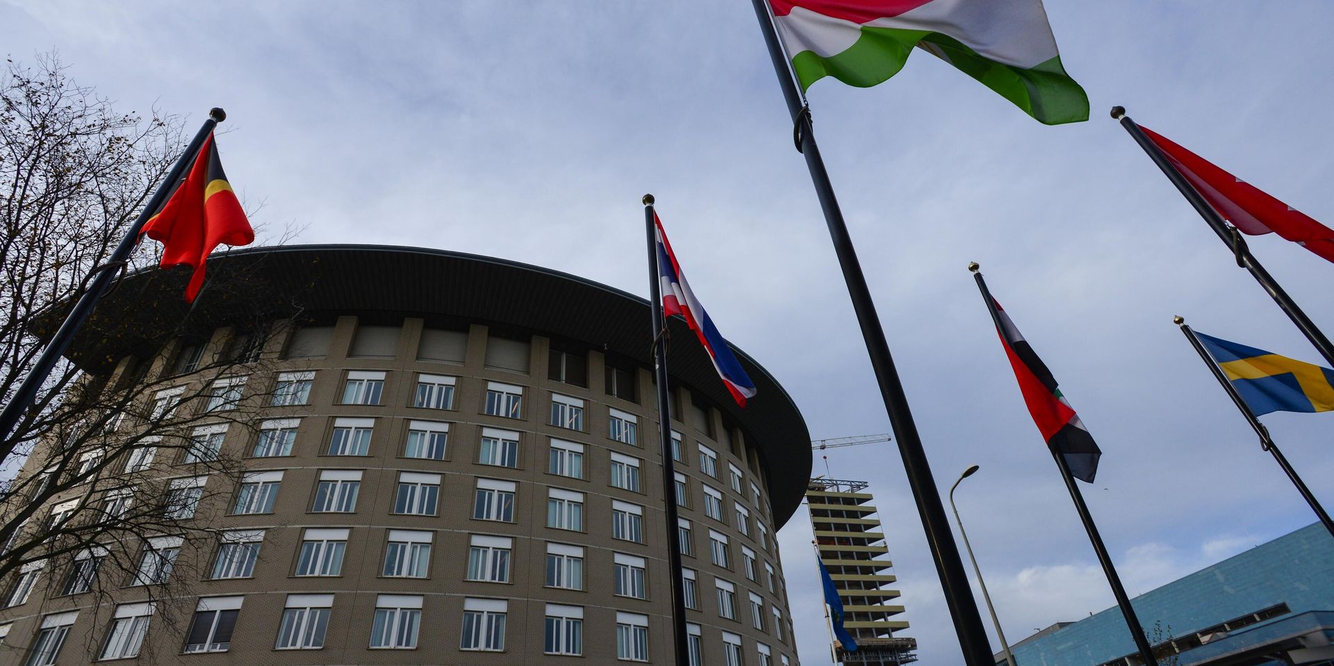 Вид на здание Организации по запрещению химического оружия в Гааге - ИноСМИ, 1920, 10.10.2022
