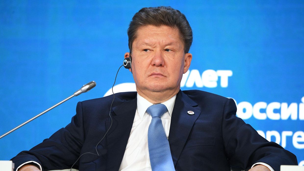 Председатель правления компании Газпром Алексей Миллер
