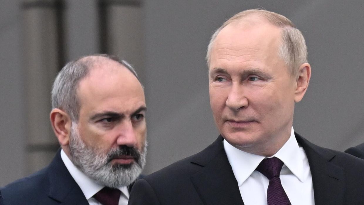 Визит президента РФ В. Путина в Казахстан 