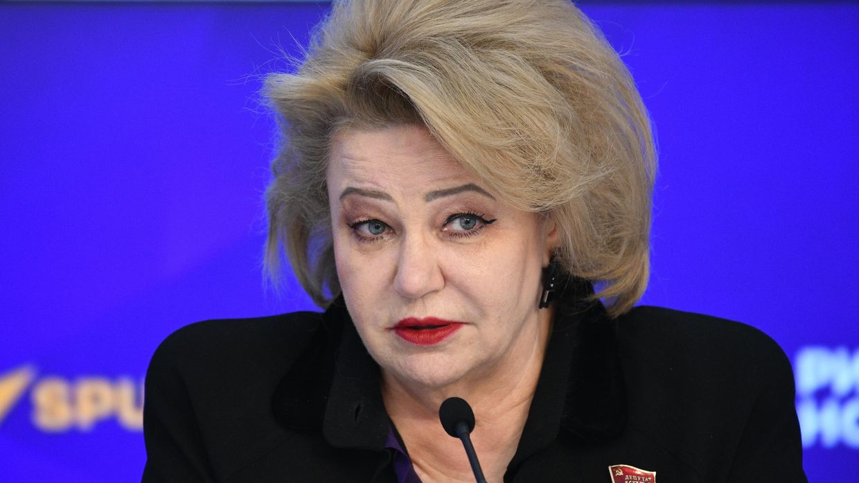 Председатель Комитета Государственной Думы РФ по вопросам семьи, женщин и детей Нина Останина
