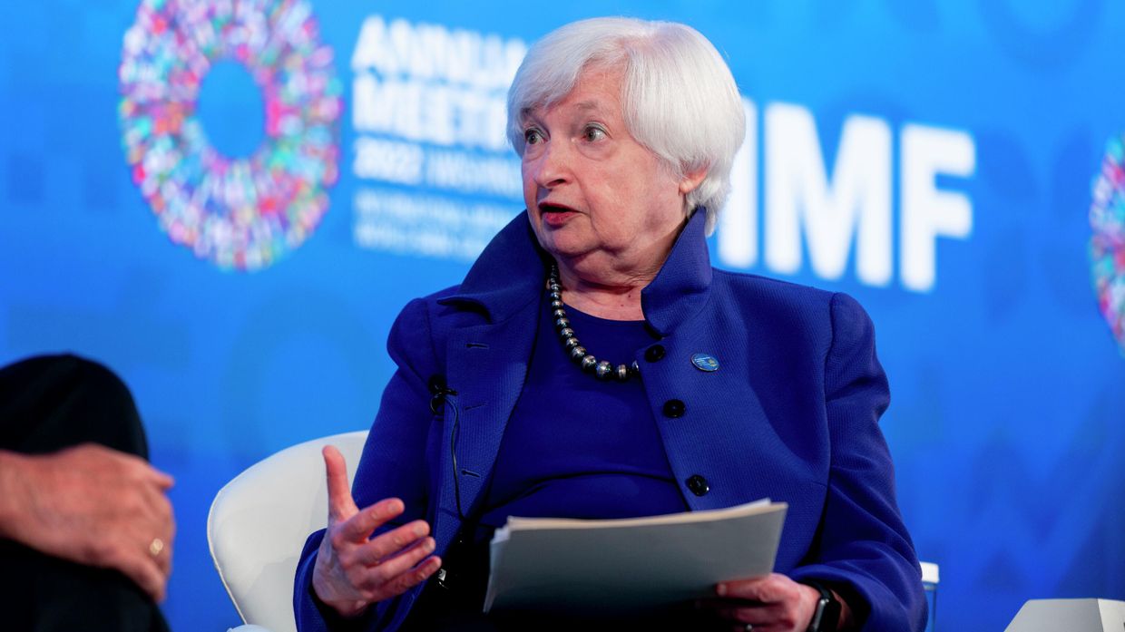 Глава минфина США Джанет Йеллен