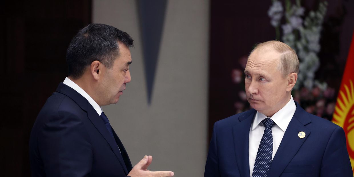 Рабочий визит президента РФ В. Путина в Казахстан