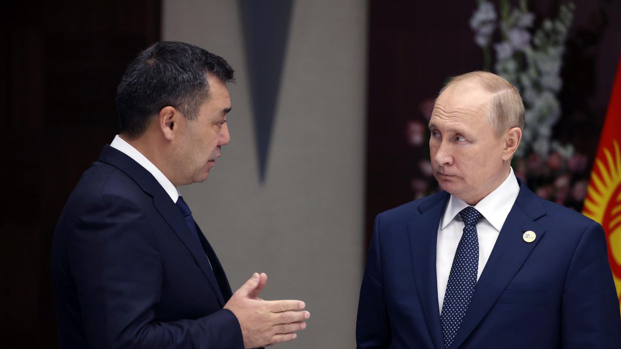 Рабочий визит президента РФ В. Путина в Казахстан