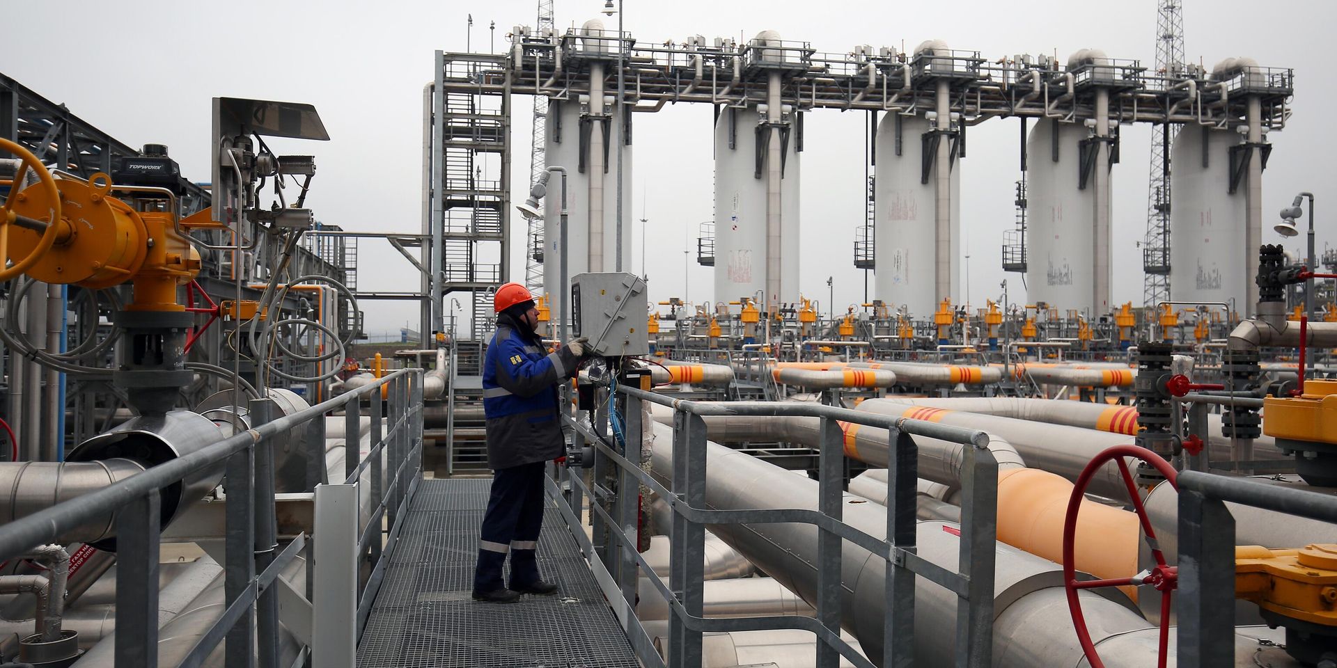 Компрессорная станция Казачья, входящая в систему газопроводов для обеспечения поставок газа для Турецкого потока. - ИноСМИ, 1920, 25.02.2023