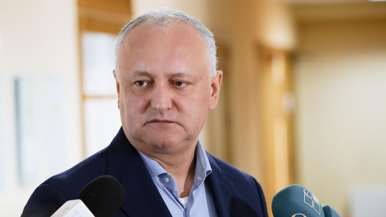 Судебное заседание по делу бывшего президента Молдавии И. Додона