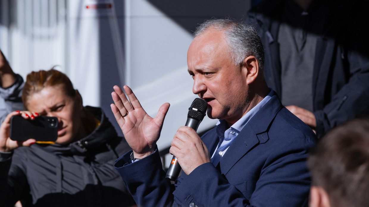 Судебное заседание по делу бывшего президента Молдавии И. Додона