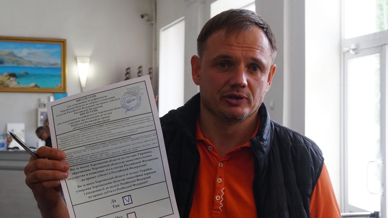 Заместитель главы администрации Херсонской области Кирилл Стремоусов