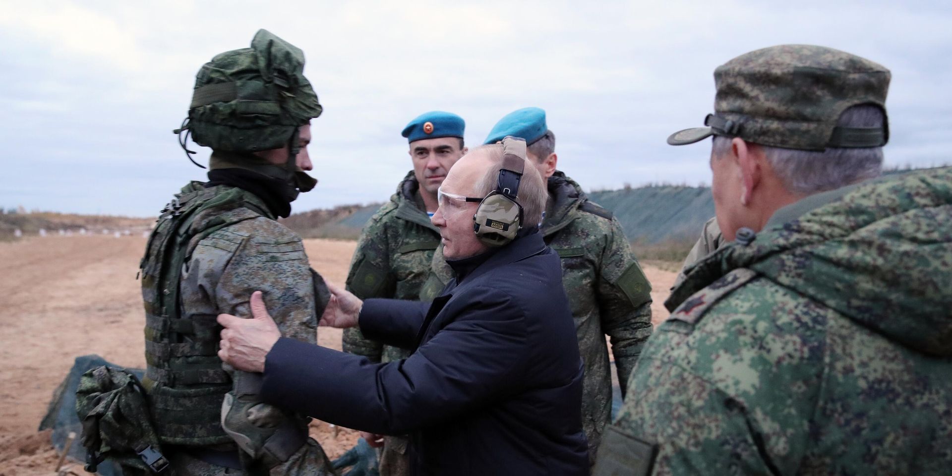 Президент РФ В. Путин посетил полигон Западного военного округа в Рязанской области - ИноСМИ, 1920, 25.10.2022