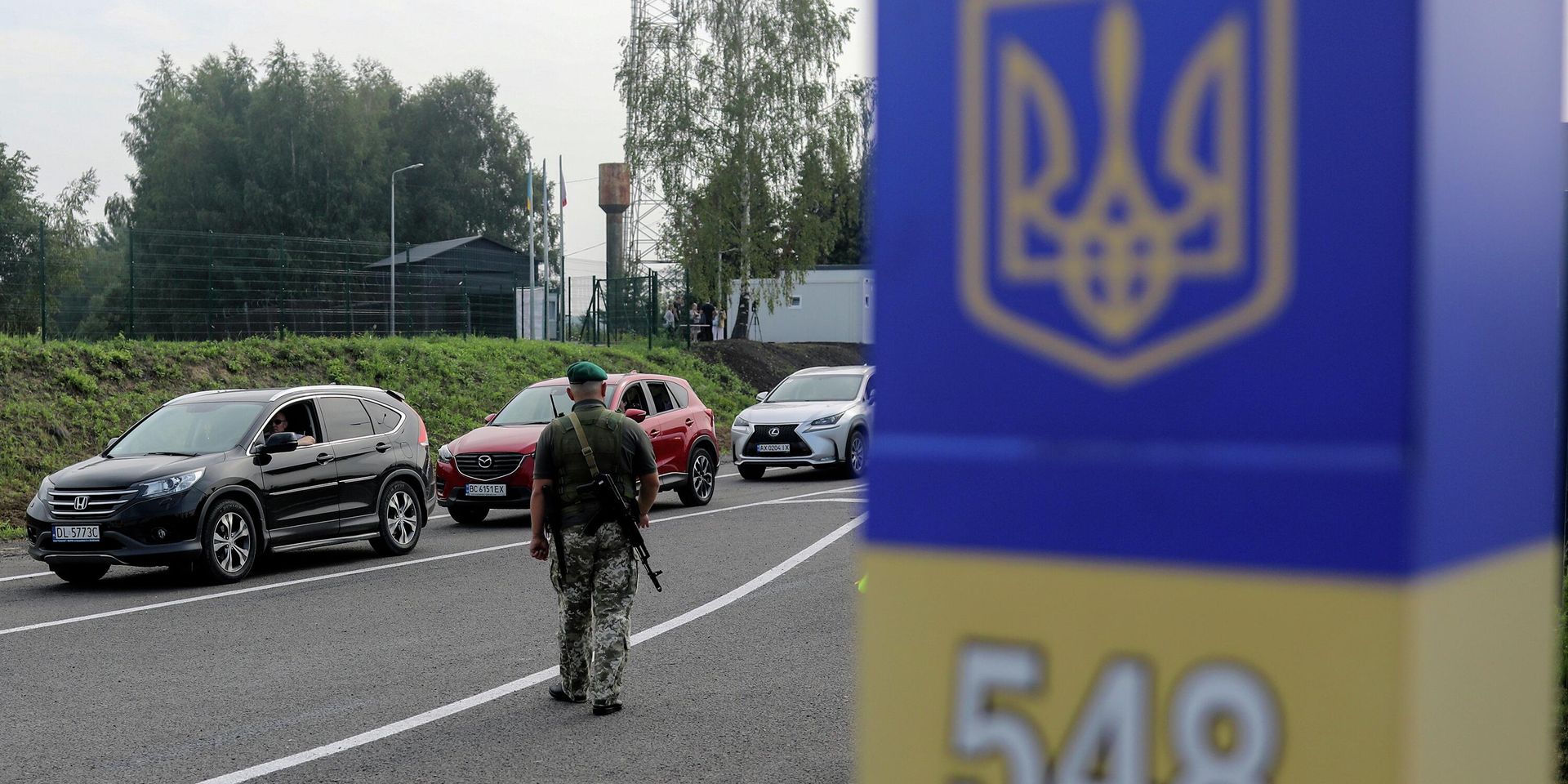 Пограничный пункт пропуска на украинско-польской границе в Краковце, Украина - ИноСМИ, 1920, 24.04.2023