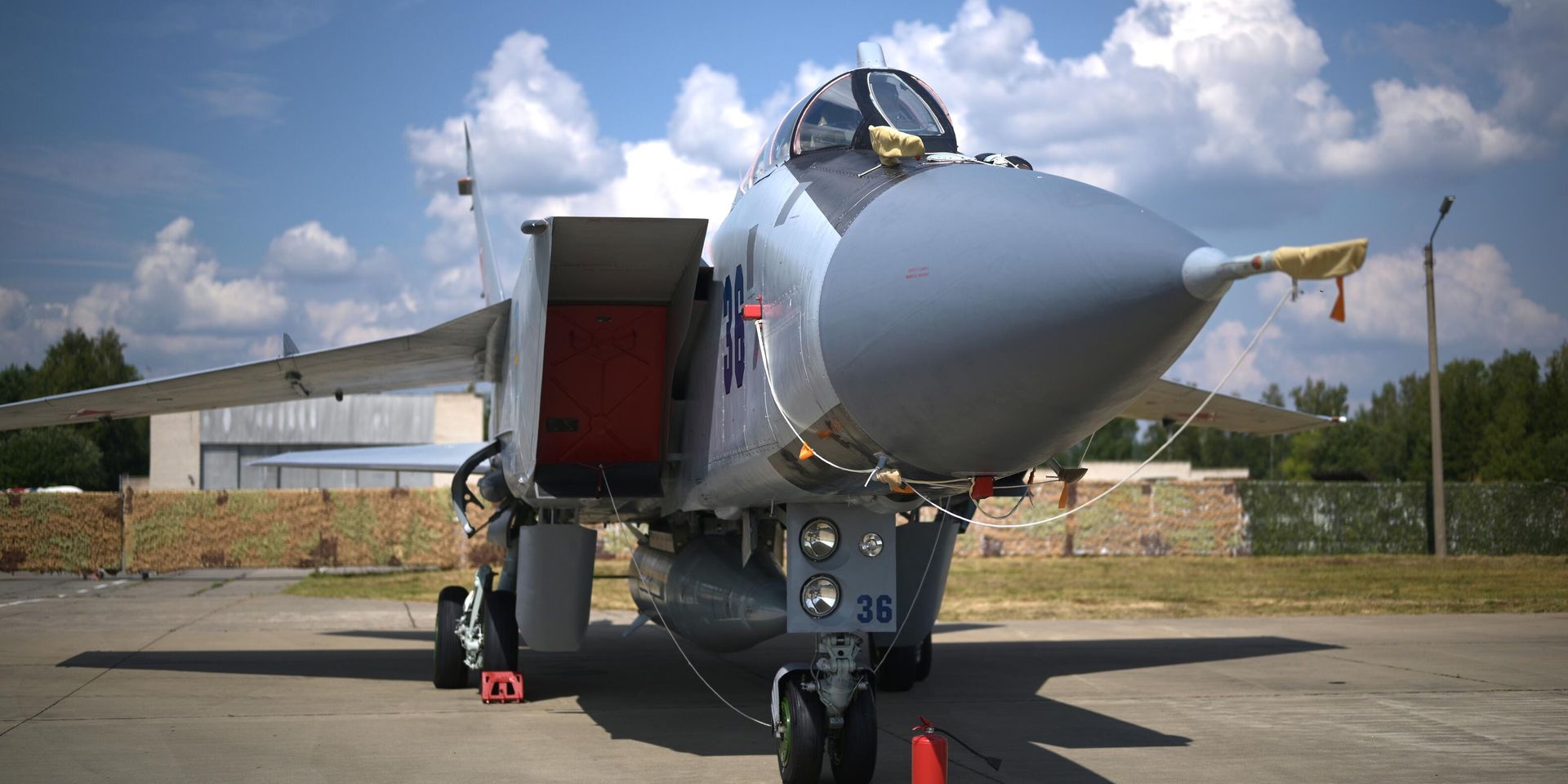 Истребитель-перехватчик МиГ-31К с изделием 9-С-7760  (АРК Кинжал) в Кубинке - ИноСМИ, 1920, 05.06.2024