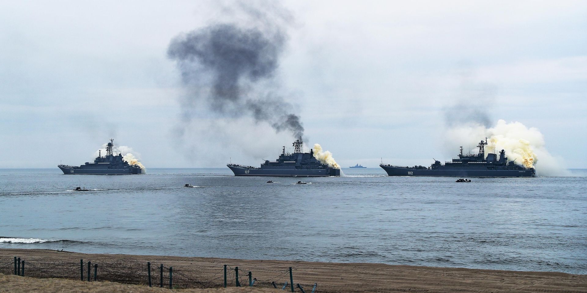 Учения Балтийского флота по высадке морского десанта на необорудованное побережье - ИноСМИ, 1920, 26.10.2022