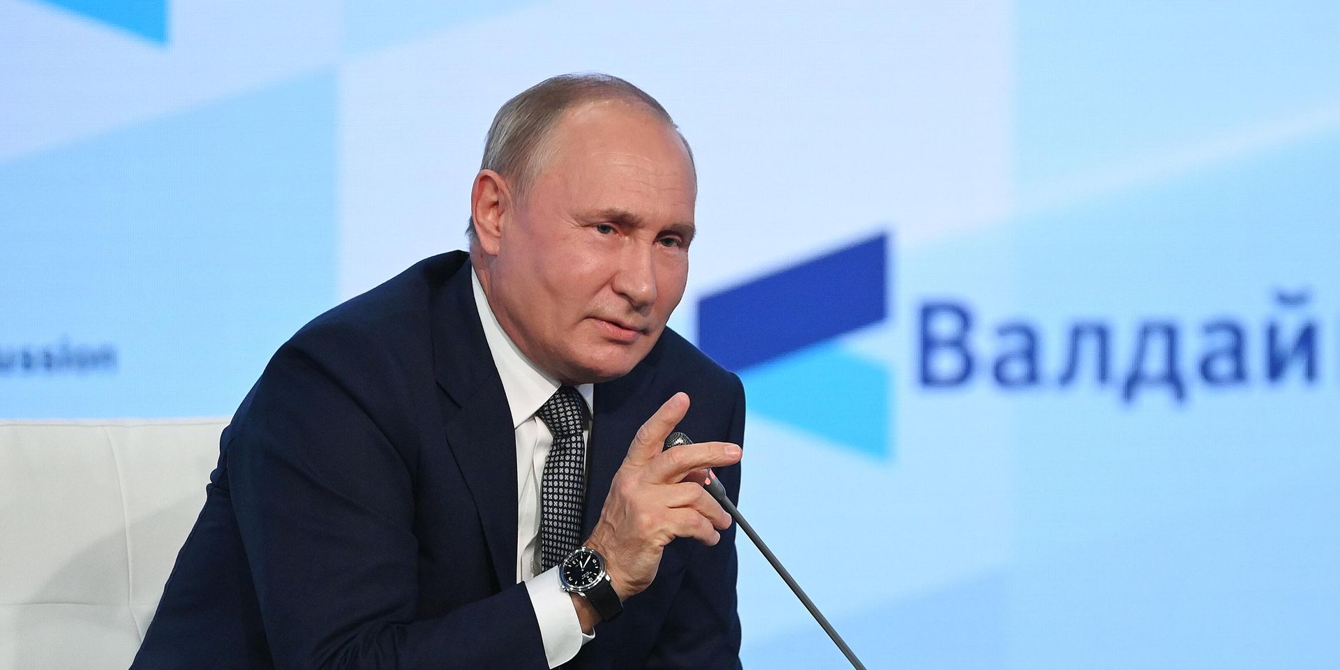 Президент РФ В. Путин принял участие в заседании клуба Валдай - ИноСМИ, 1920, 27.10.2022
