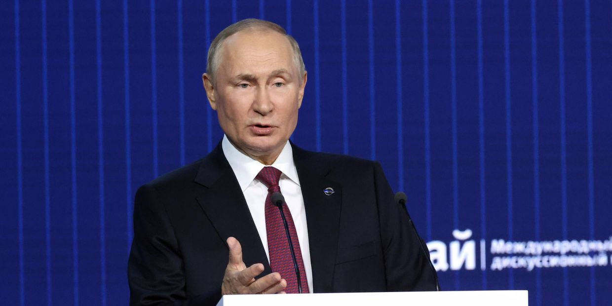 Президент РФ В. Путин принял участие в заседании Международного дискуссионного клуба Валдай