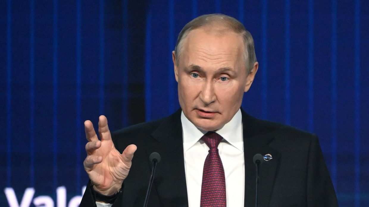 Президент РФ В. Путин принял участие в заседании Международного дискуссионного клуба Валдай