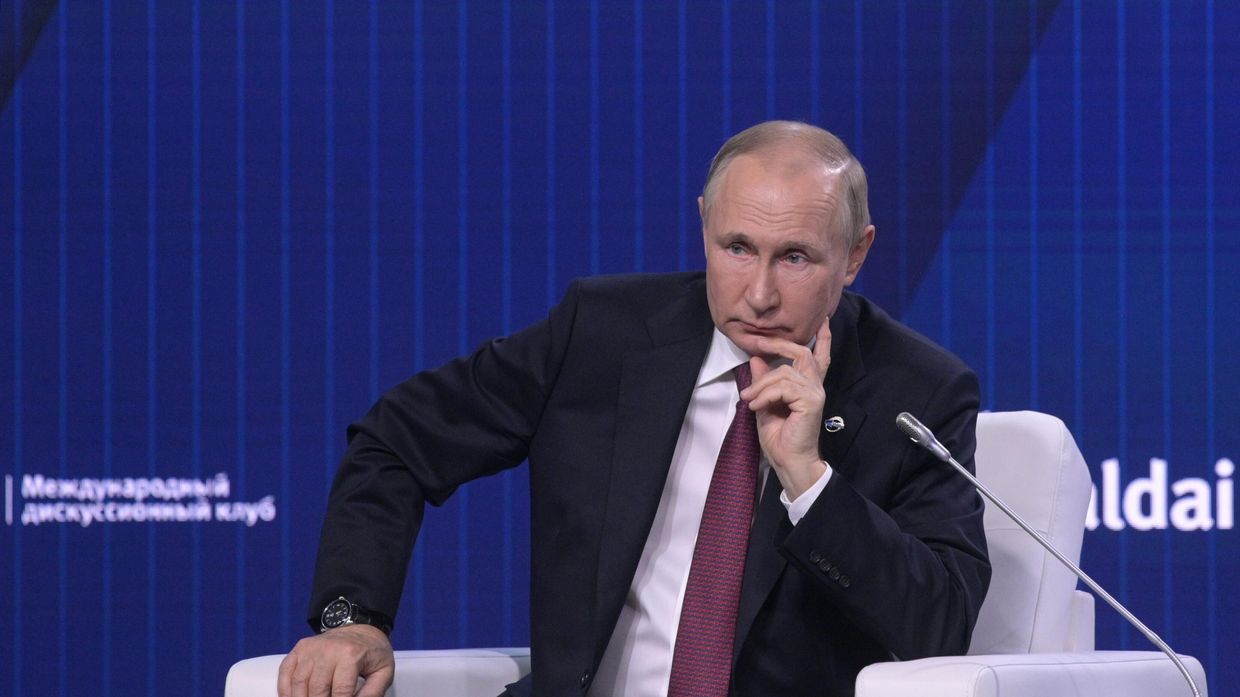 Президент РФ В. Путин принял участие в заседании Международного дискуссионного клуба Валдай