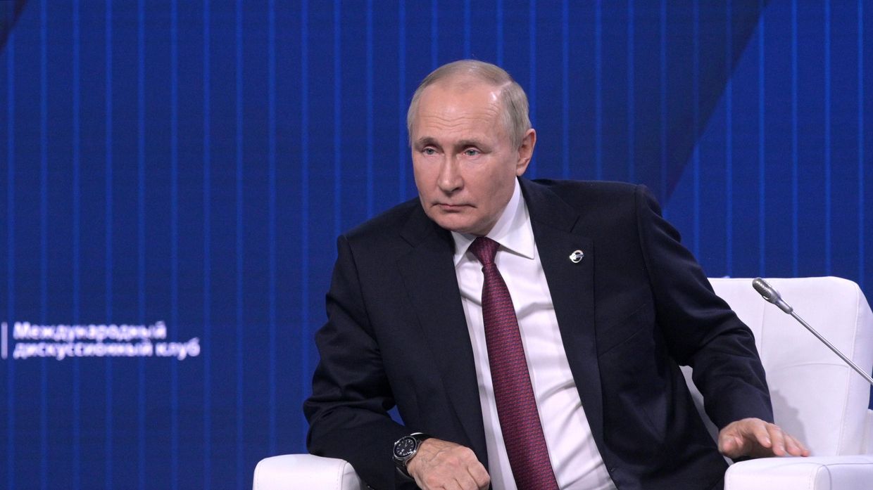 Президент РФ В. Путин принял участие в заседании Международного дискуссионного клуба Валдай