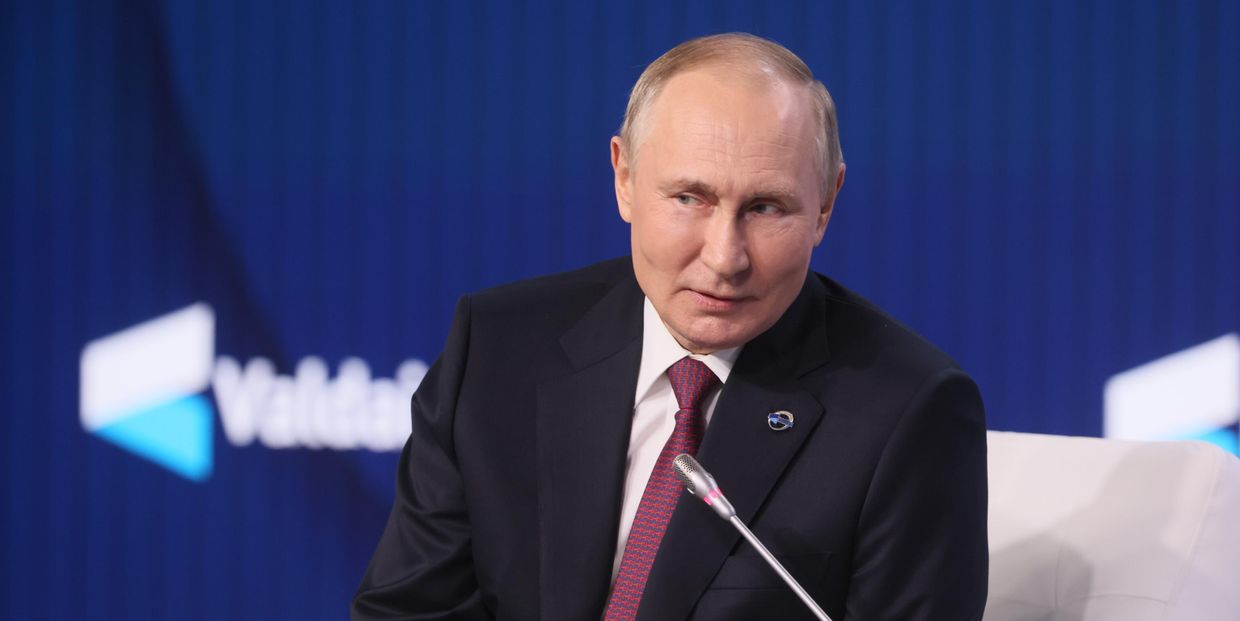 Президент РФ В. Путин принял участие в заседании Международного дискуссионного клуба Валдай