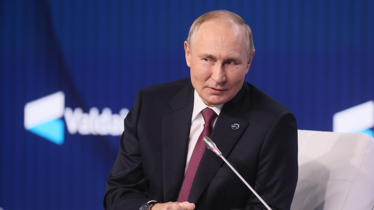 Президент РФ В. Путин принял участие в заседании Международного дискуссионного клуба Валдай