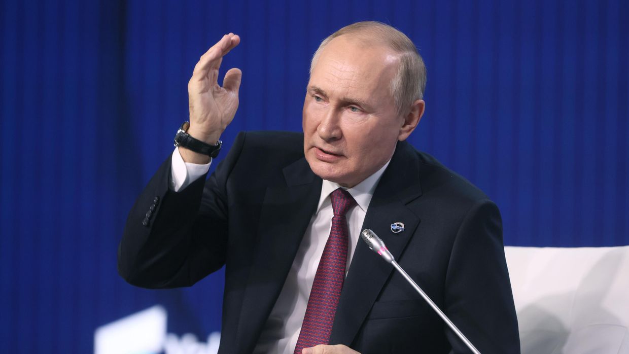 Президент РФ В. Путин принял участие в заседании Международного дискуссионного клуба Валдай