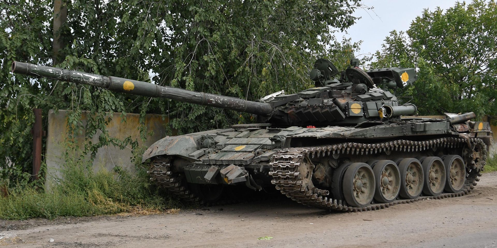 Вооруженные силы РФ подбили танк Т-72 ВСУ - ИноСМИ, 1920, 21.05.2025