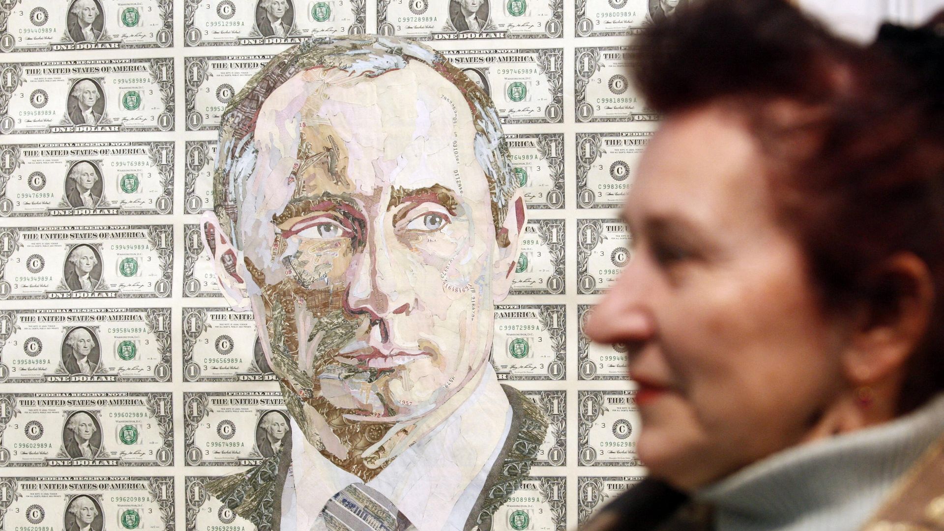 Портрет президента РФ Владимира Путина в Киеве - ИноСМИ, 1920, 01.11.2022