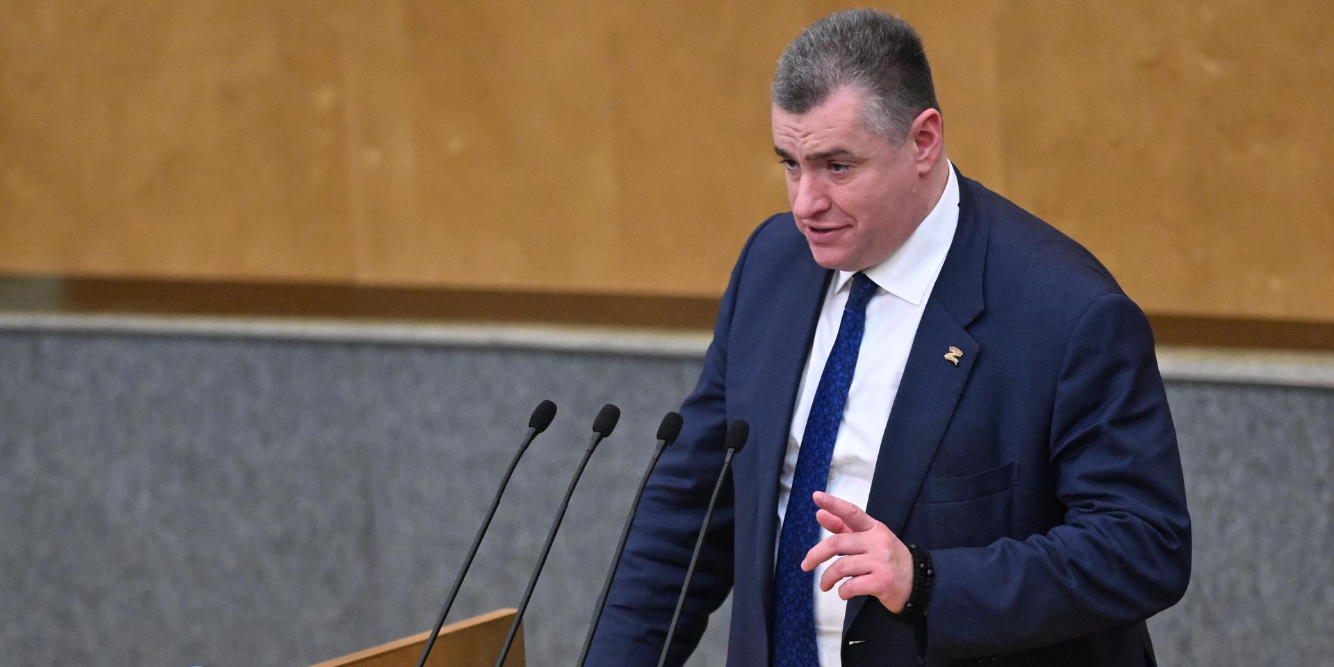 Председатель комитета Государственной Думы РФ по международным делам, руководитель фракции ЛДПР в Госдуме РФ Леонид Слуцкий - ИноСМИ, 1920, 19.11.2022