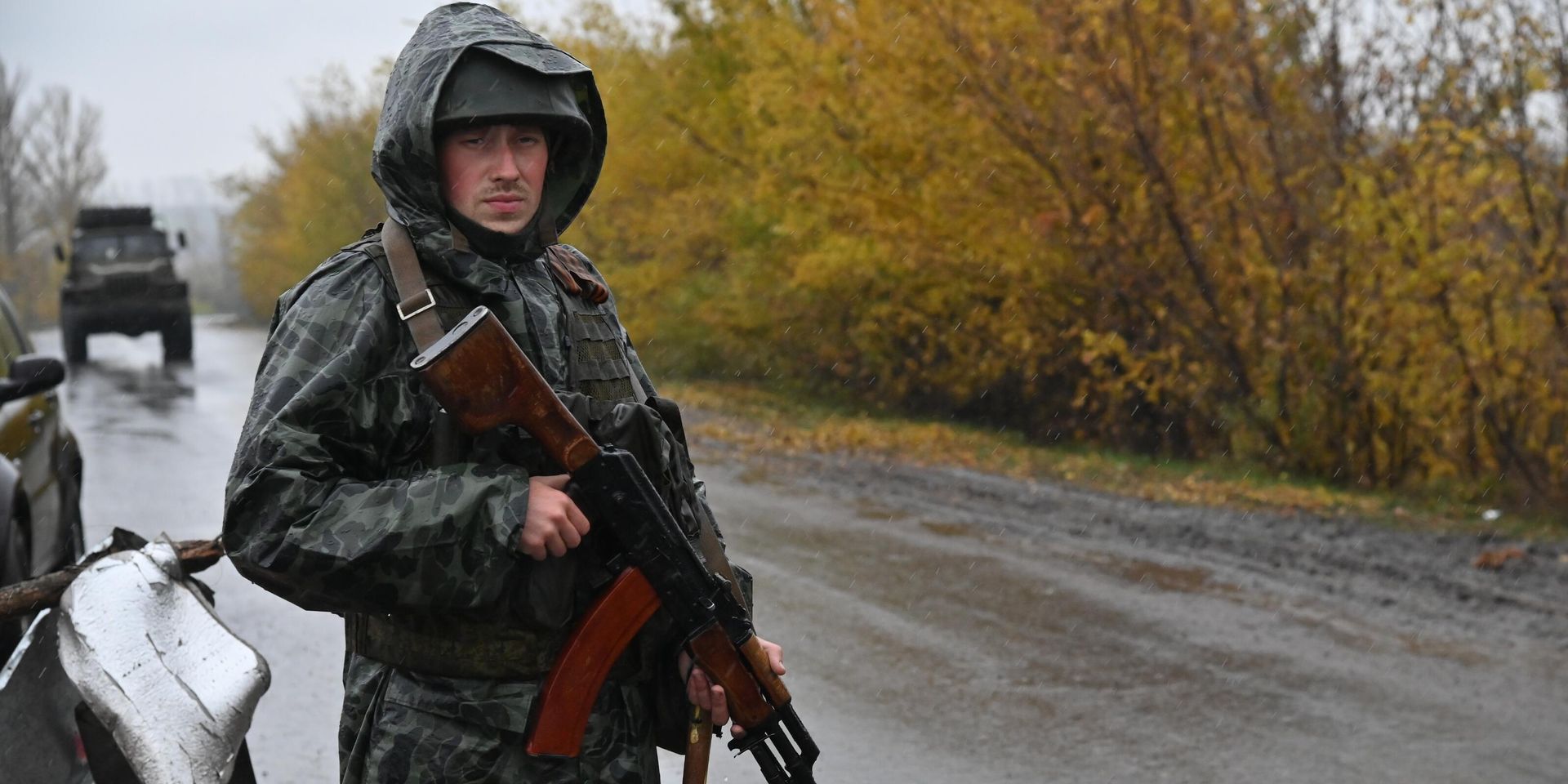 Военнослужащие Народной милиции ЛНР во время несения службы в Харьковской области - ИноСМИ, 1920, 02.11.2022