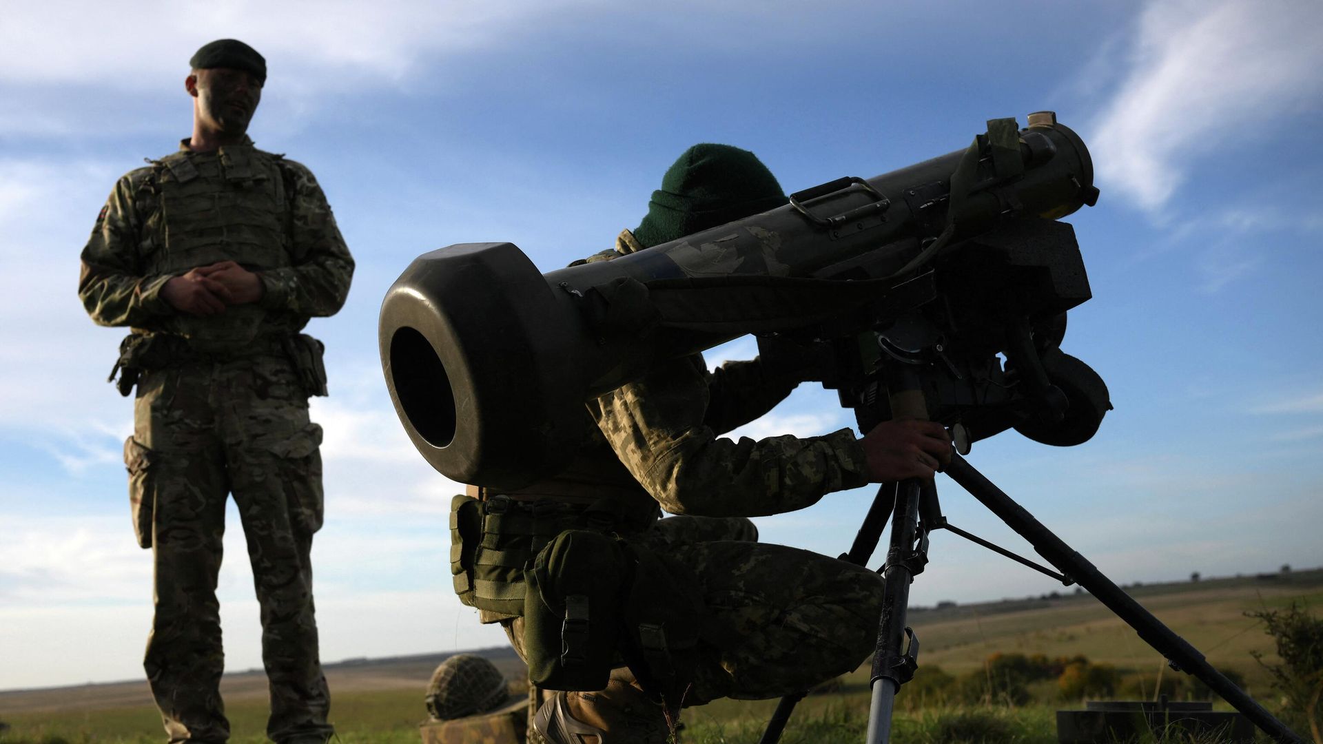 Украинский новобранец во время во время курса боевой подготовки в вооруженных силах Великобритании - ИноСМИ, 1920, 03.11.2022