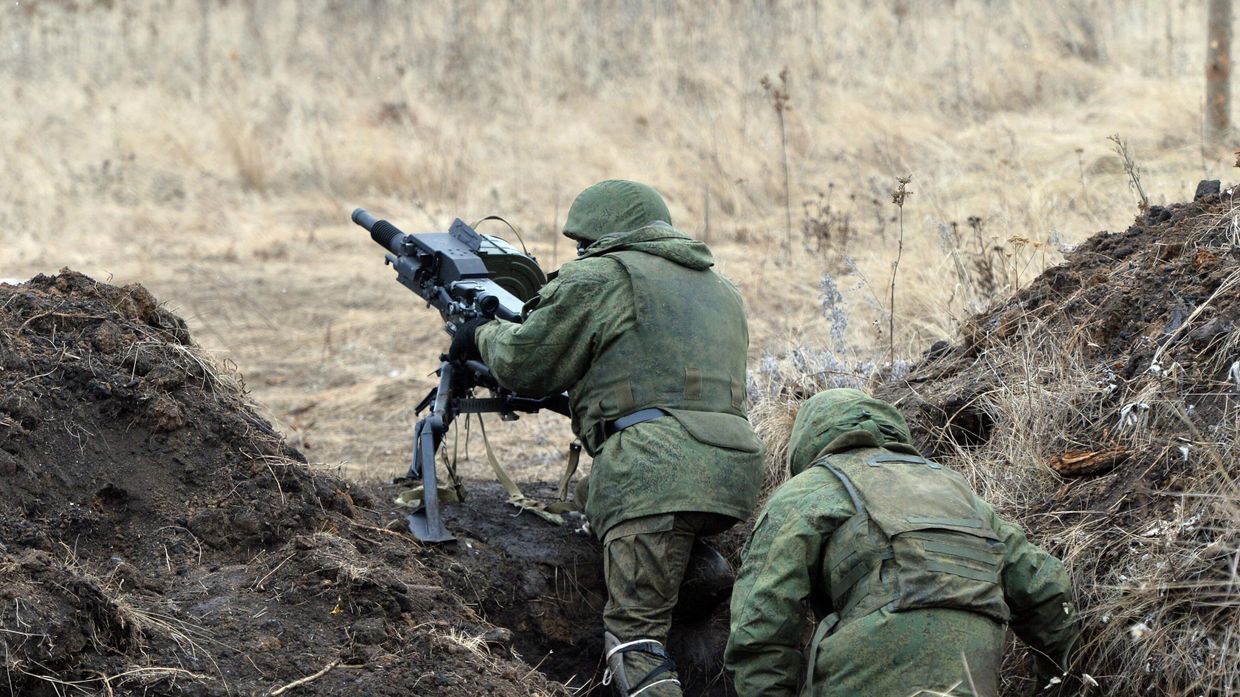 Боевая подготовка мобилизованных в Челябинской области
