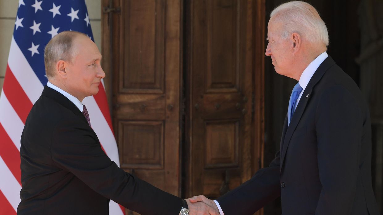 Встреча президентов России и США В. Путина и Дж. Байдена в Женеве