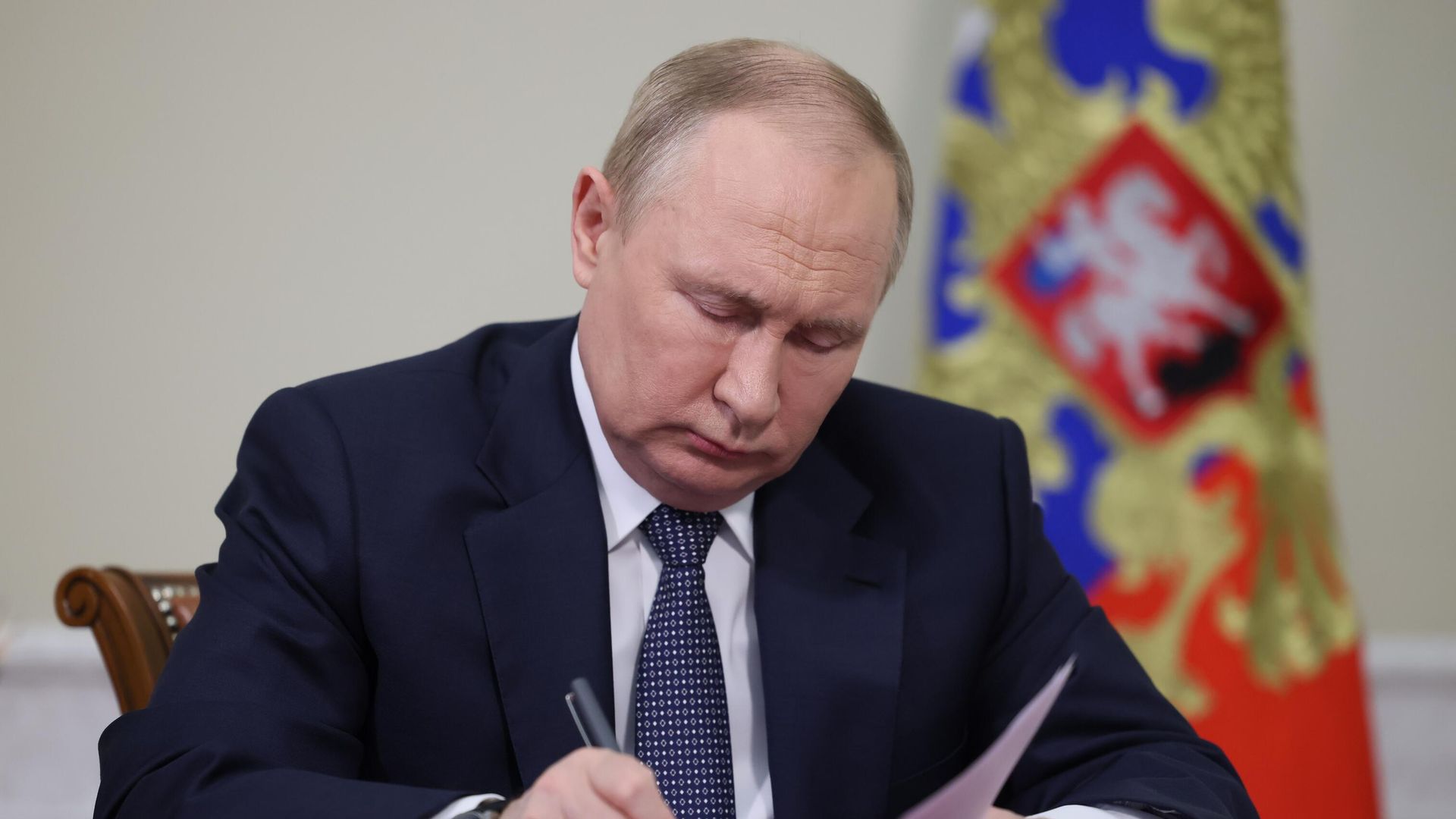 Президент РФ В. Путин принял участие в открытии объектов здравоохранения - ИноСМИ, 1920, 09.11.2022