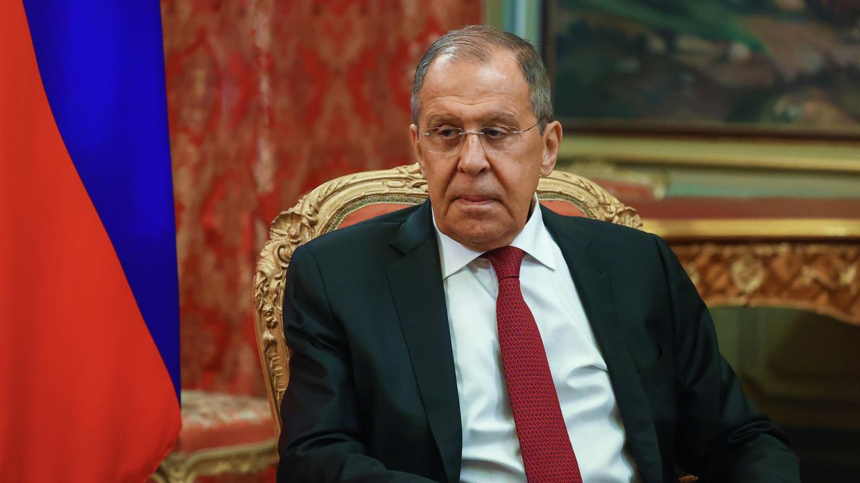 Встреча глав МИД РФ и Южной Осетии С. Лаврова и А. Джиоева