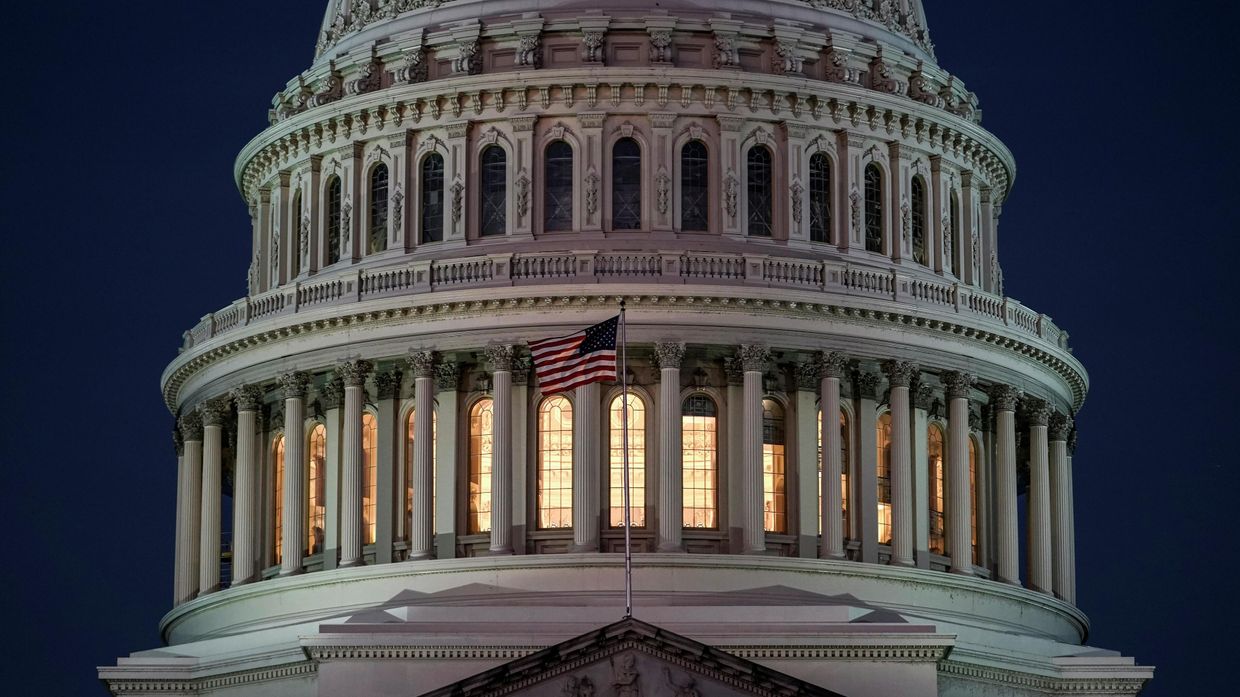 Здание Конгресса США в Вашингтоне