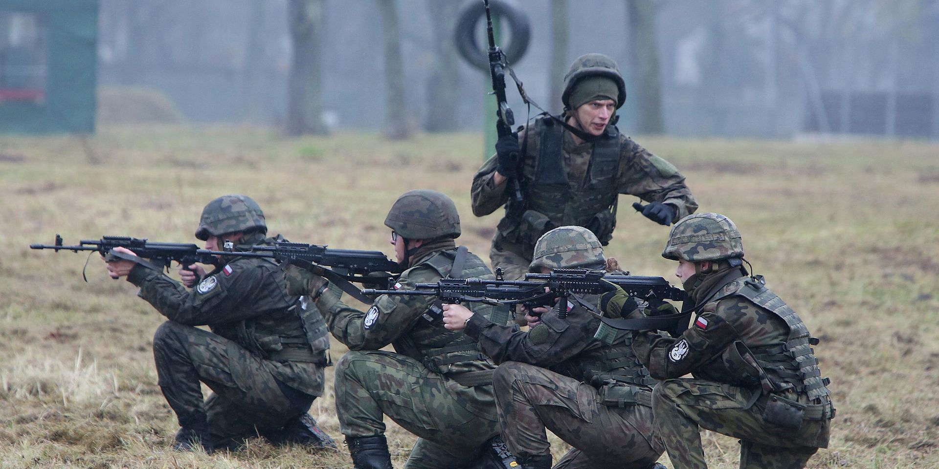 Тренировка сил территориальной обороны на военном полигоне в Минске-Мазовецком, Польша - ИноСМИ, 1920, 12.03.2023