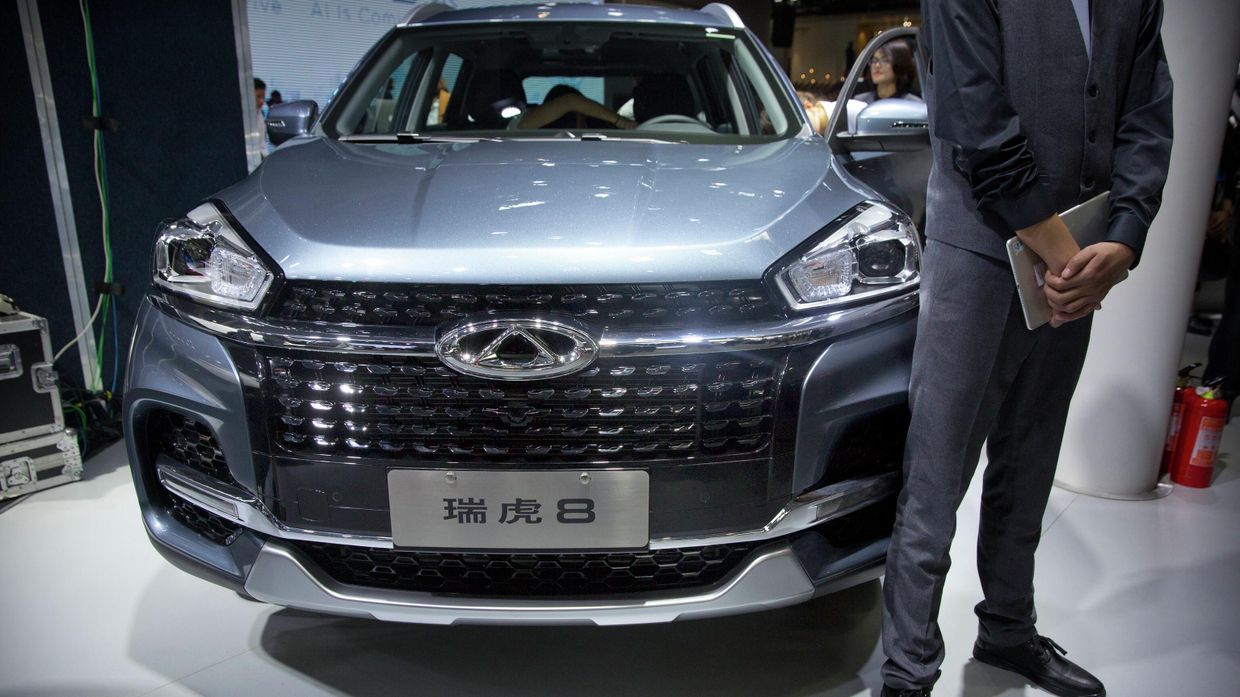 Китайский автомобиль Chery Tiggo 8 SUV