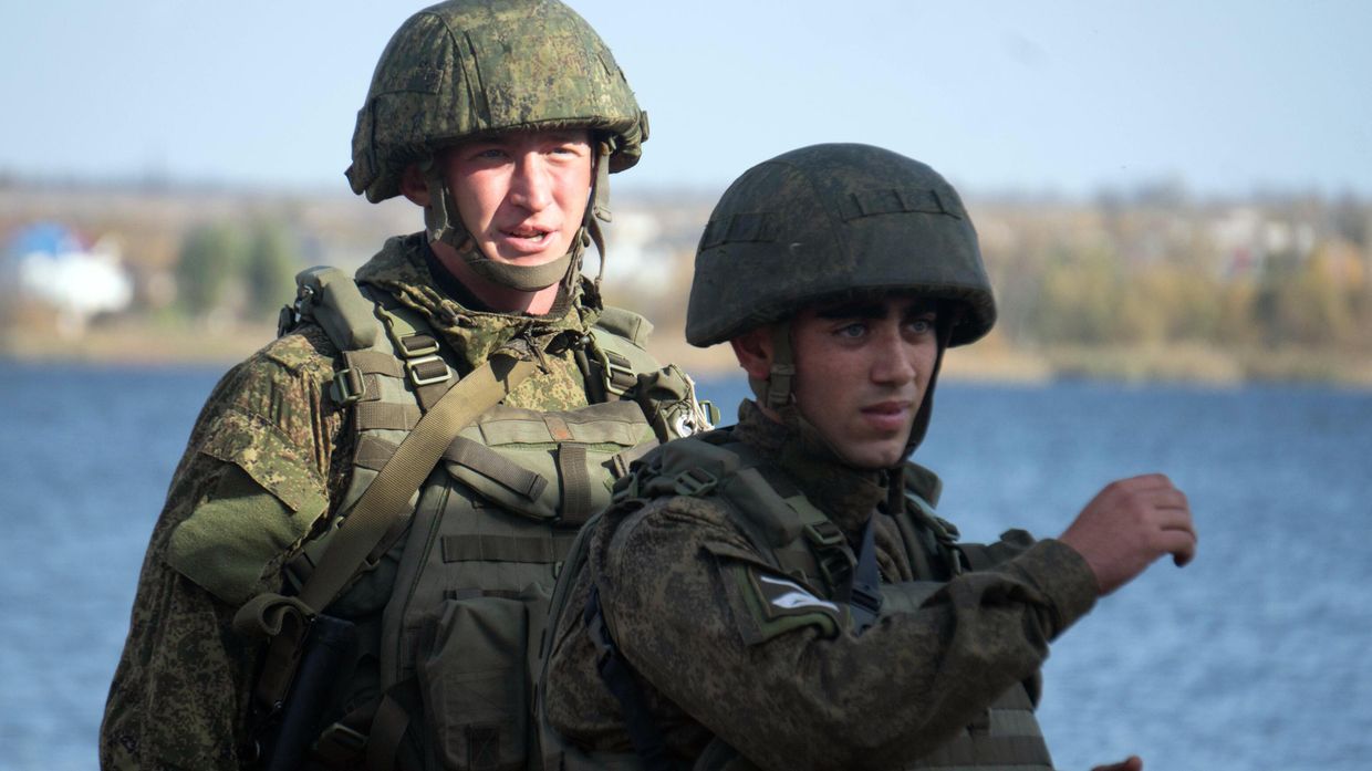 Понтонеры в Херсоне