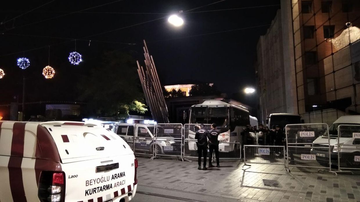 В центре Стамбула прогремел взрыв
